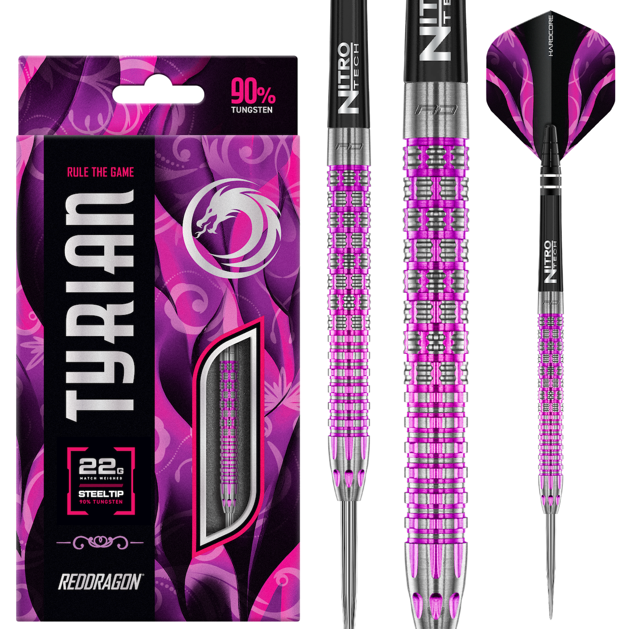 Tyrian 90% Steeldarts - DreamDarts Dartshop