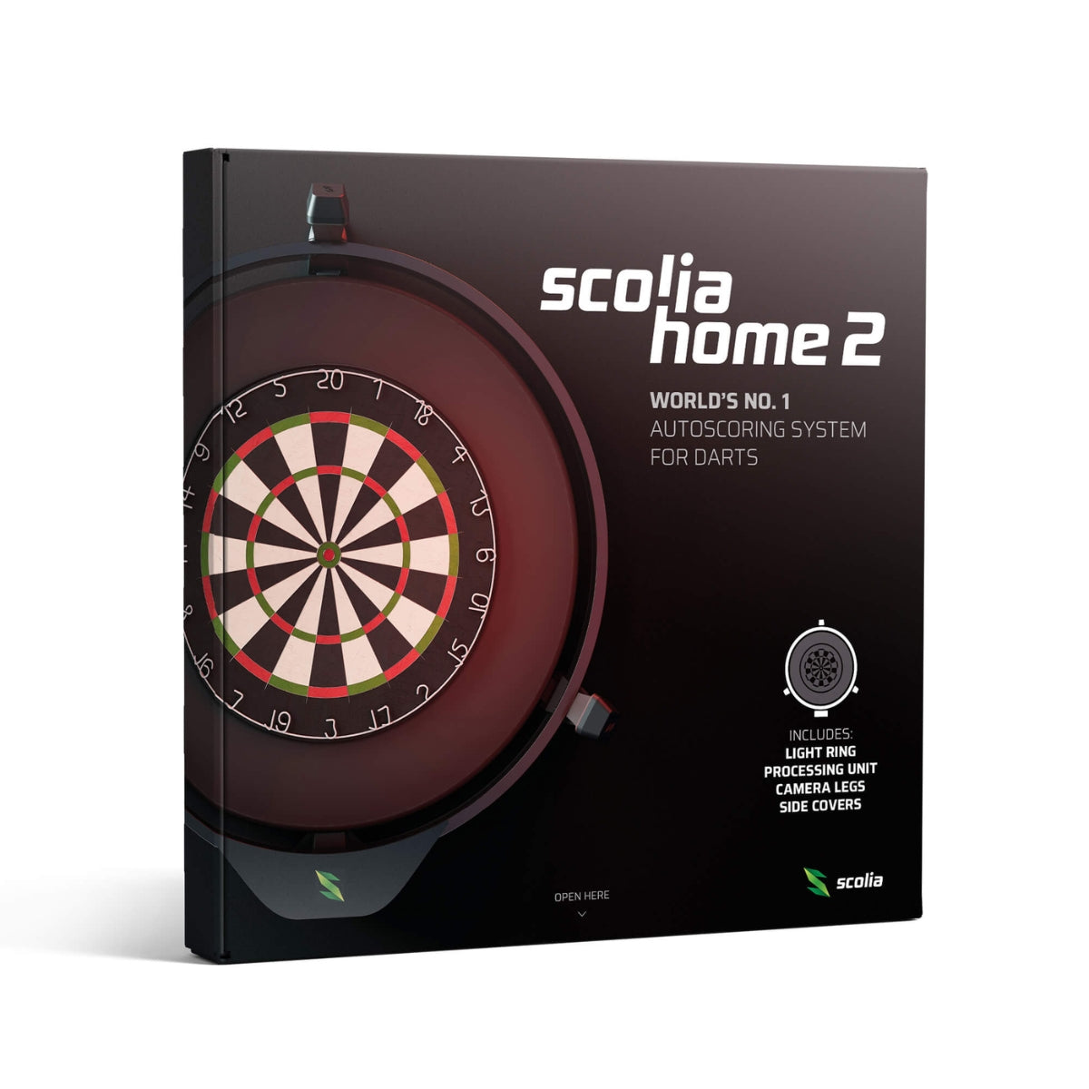 Scolia Home 2 mit Beleuchtung Version 2.3 - DreamDarts Dartshop
