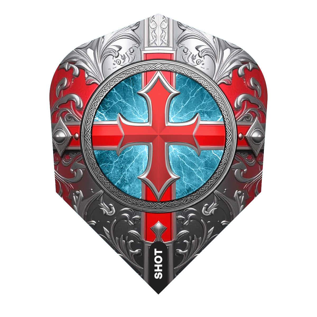 Future Knight St. George No.6 Flights - DreamDarts Dartshop