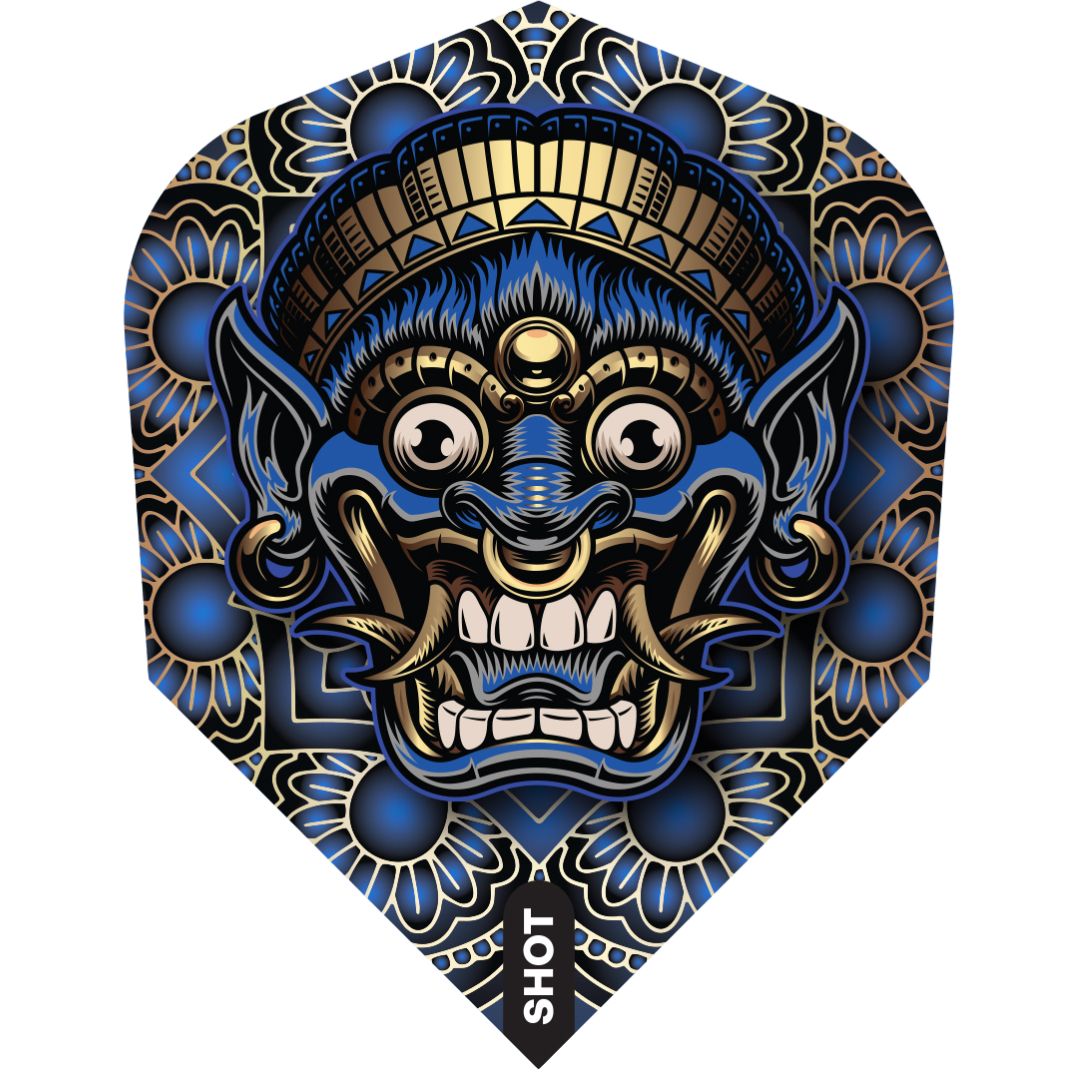 Shot Tribal Weapon Java No.6 Flights - DreamDarts Dartshop