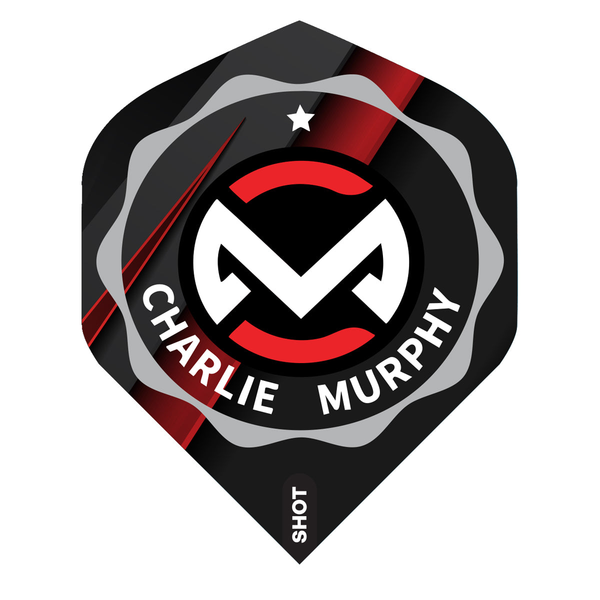 Shot Charlie Murphy 90% Steeldarts - DreamDarts Dartshop