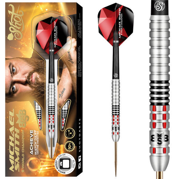 Michael Smith Achieve 90% Steeldarts - DreamDarts Dartshop