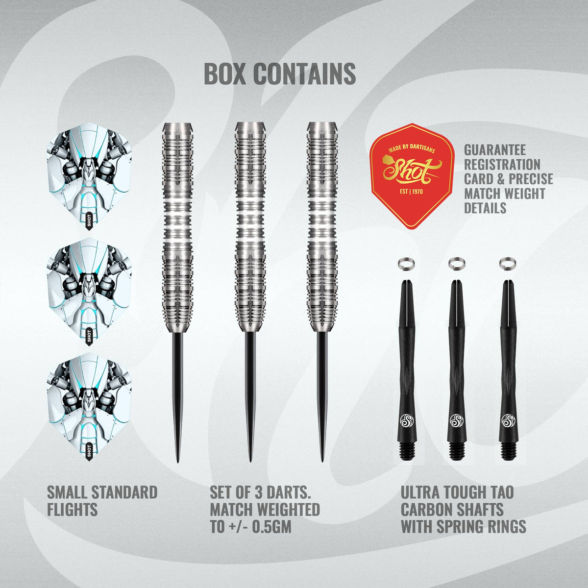 Shot AI Sccorpula 90% Steeldarts - DreamDarts Dartshop