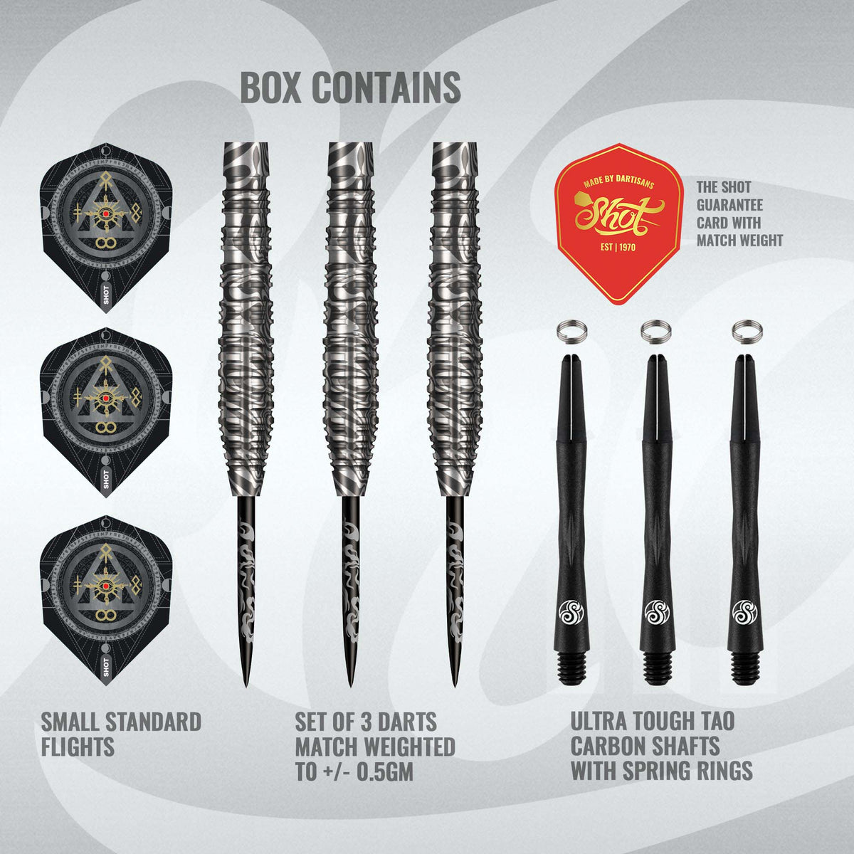 Shot Alchemy Runstel 90% Steeldarts - DreamDarts Dartshop