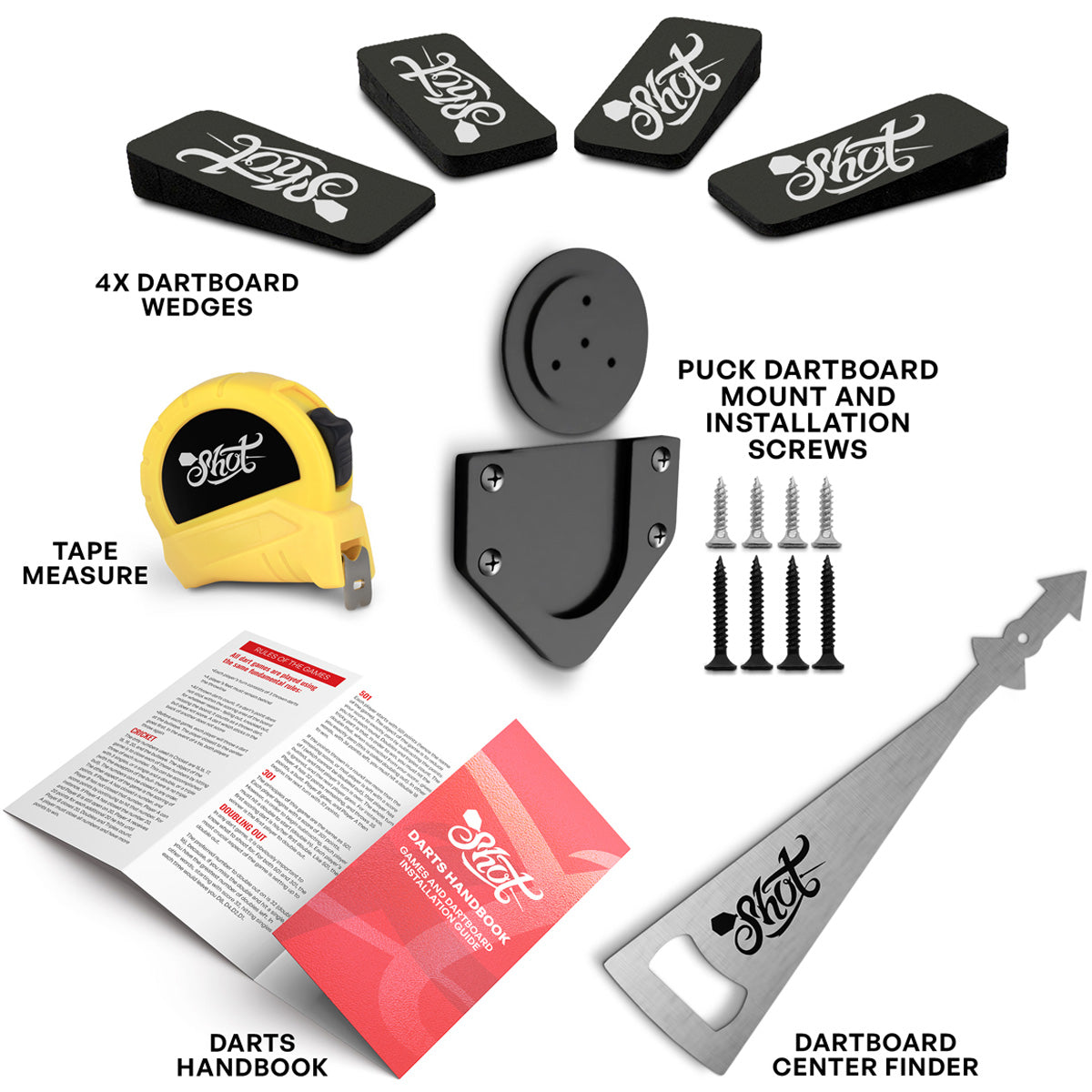 Shot Dartboard Multi Kit - DreamDarts Dartshop