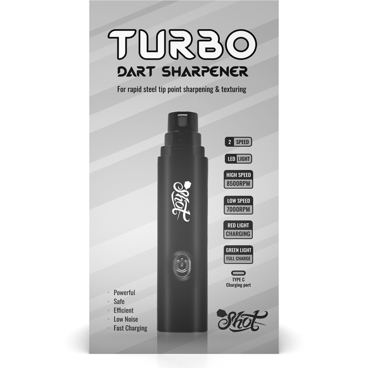 Shot Turbo Sharpener Schleifstein - DreamDarts Dartshop