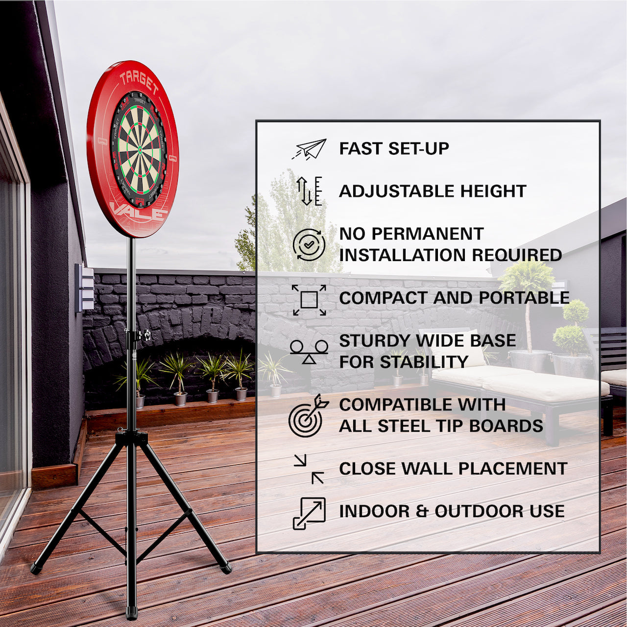 Target Dartboardständer - DreamDarts Dartshop