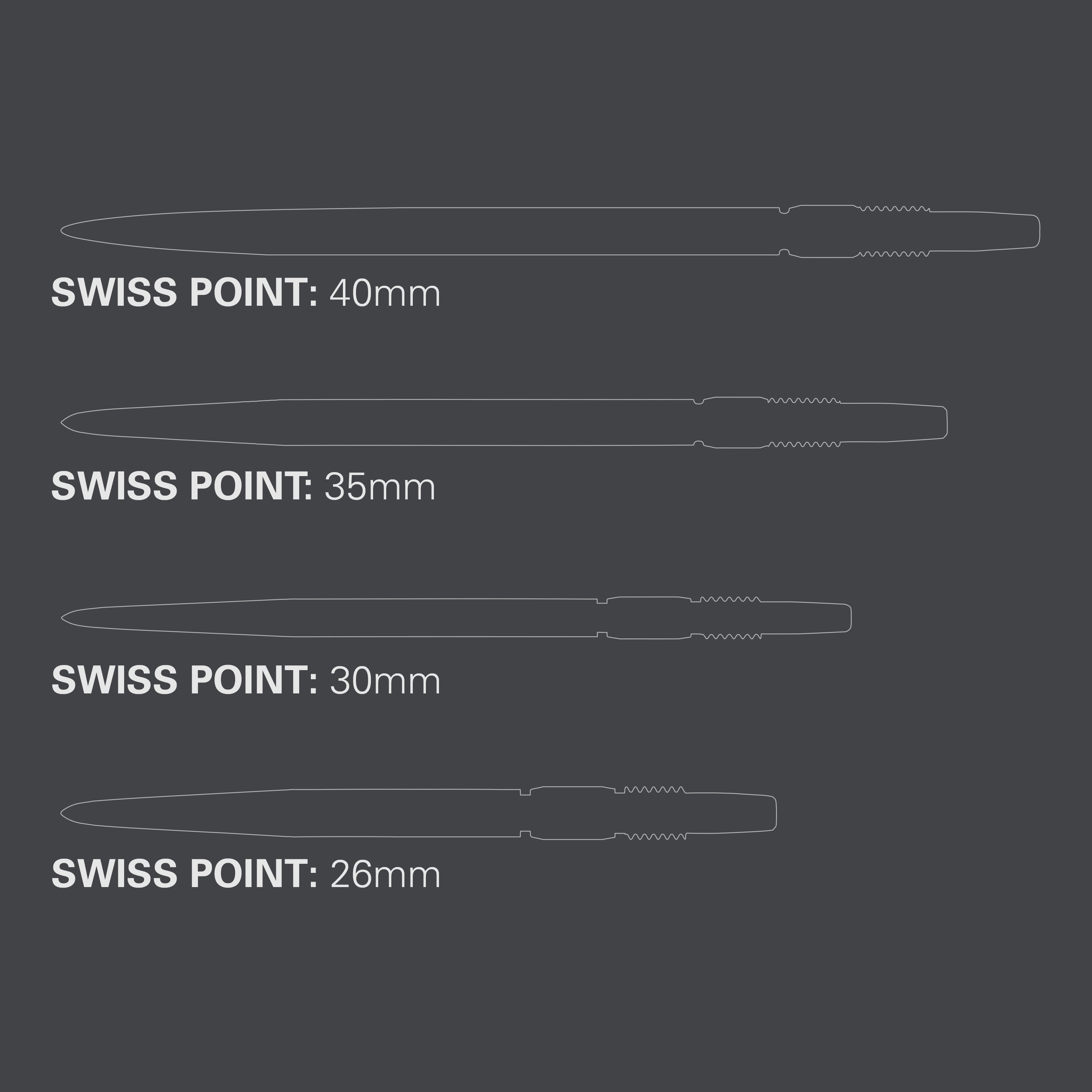 SWISS POINTS 40MM 2024 - DreamDarts Dartshop