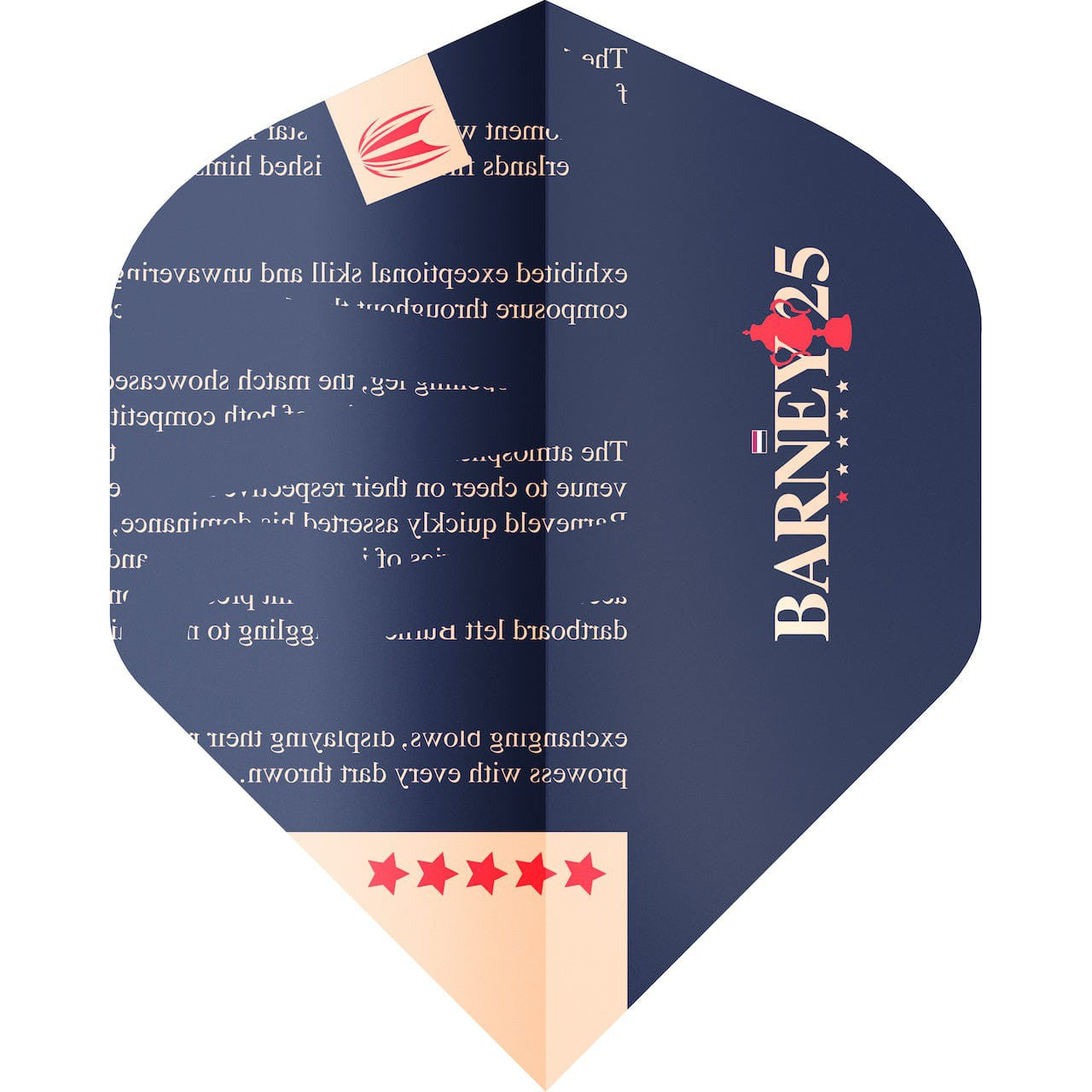 Barney25 No.2 Flights - DreamDarts Dartshop