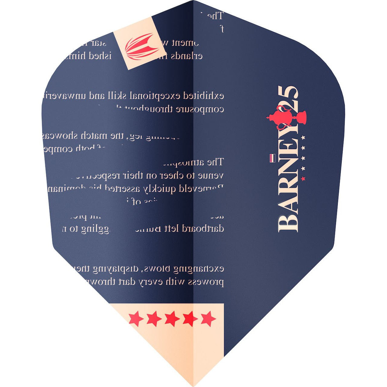 Barney25 No.6 Flights - DreamDarts Dartshop