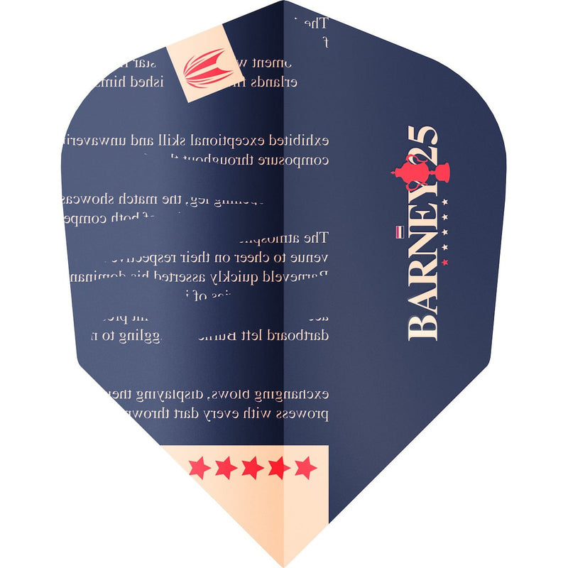 Barney25 No.6 Flights - DreamDarts Dartshop