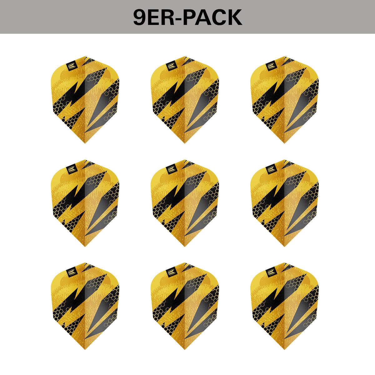 BUZZ PRO ULTRA. NO6 BAGGED SET OF 3 FLIGHTS - DreamDarts Dartshop