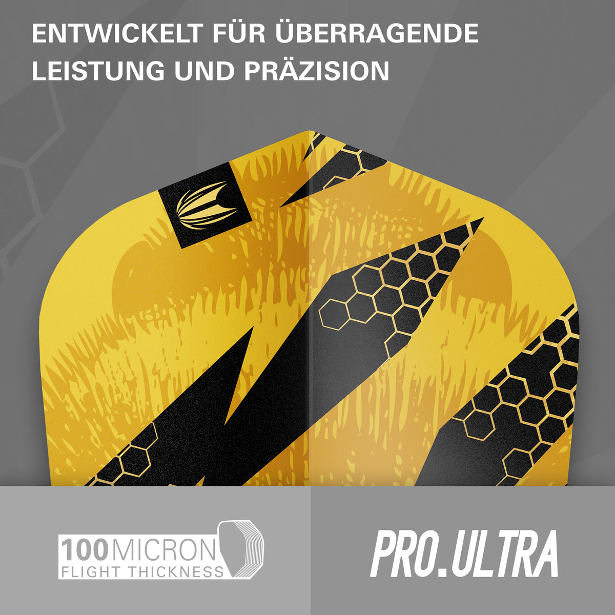 BUZZ PRO ULTRA. NO6 BAGGED SET OF 3 FLIGHTS - DreamDarts Dartshop