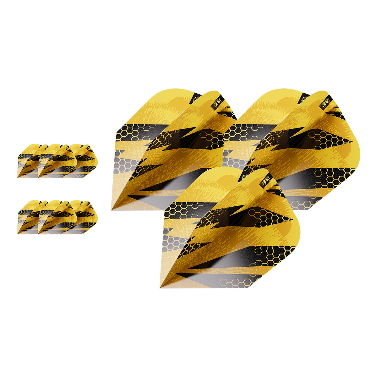 BUZZ PRO ULTRA. NO6 BAGGED SET OF 3 FLIGHTS - DreamDarts Dartshop