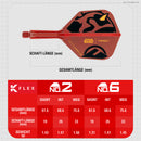 DARTH MAUL K-FLEX No. 6 Shape - DreamDarts Dartshop
