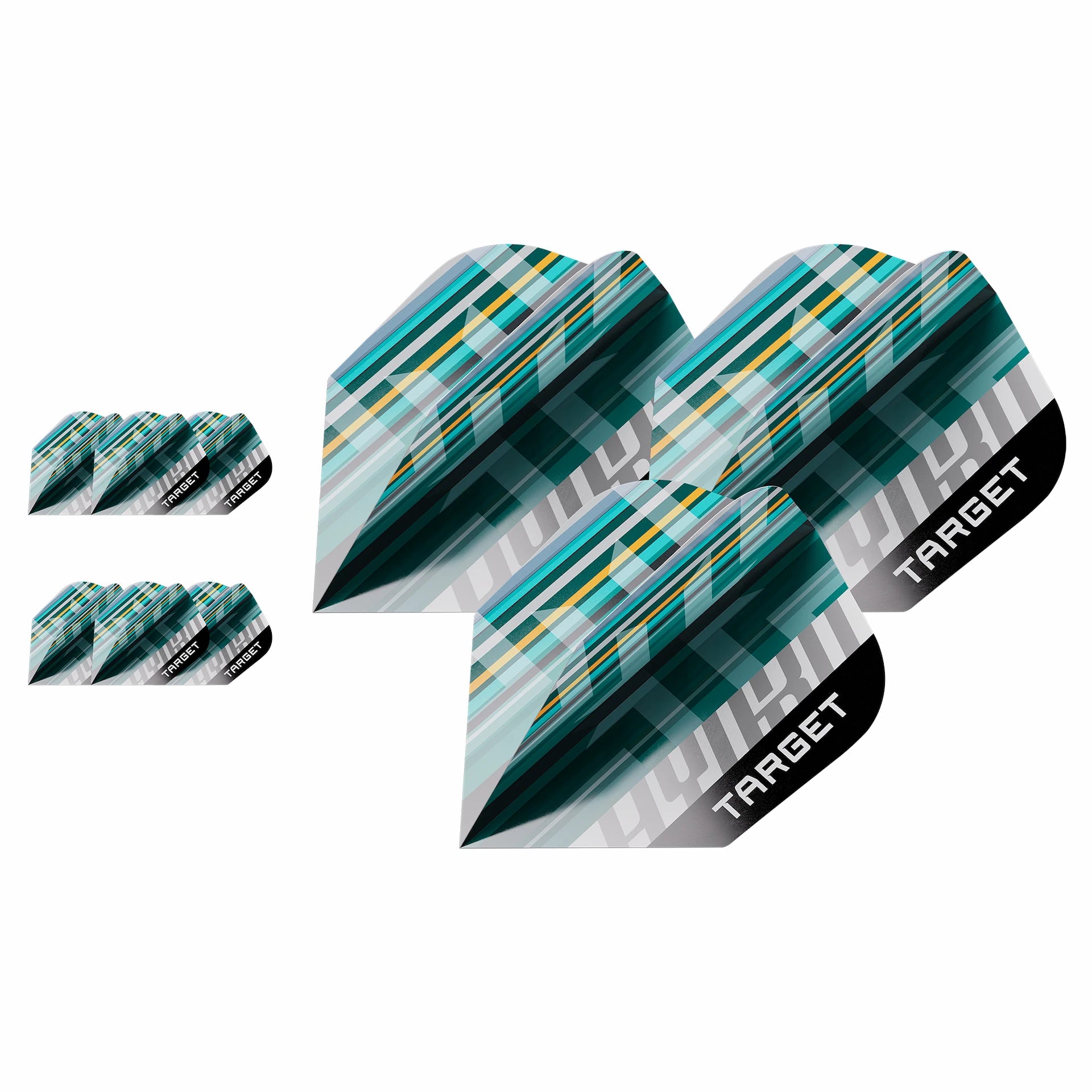 Hydro Pro Ultra No. 6 Shape Flights (3 Sets Flights) - DreamDarts Dartshop
