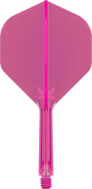 K-FLEX No.2 STANDARD NEON PINK - DreamDarts Dartshop