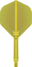 K-FLEX No.2 STANDARD NEON YELLOW - DreamDarts Dartshop