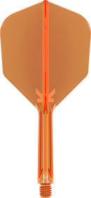K-FLEX No.6 SMALL NEON ORANGE - DreamDarts Dartshop