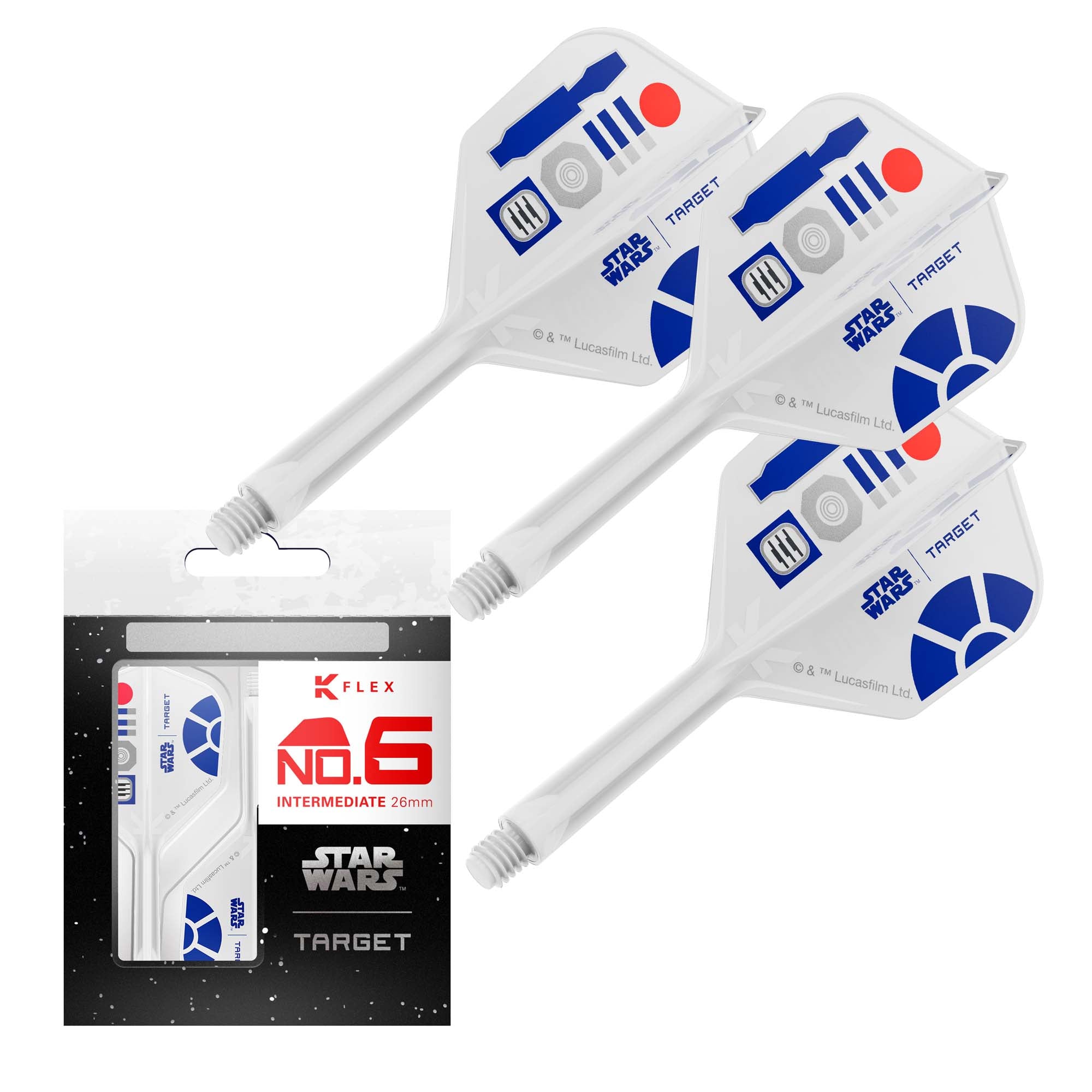 R2D2 K-FLEX No. 6 Shape - DreamDarts Dartshop