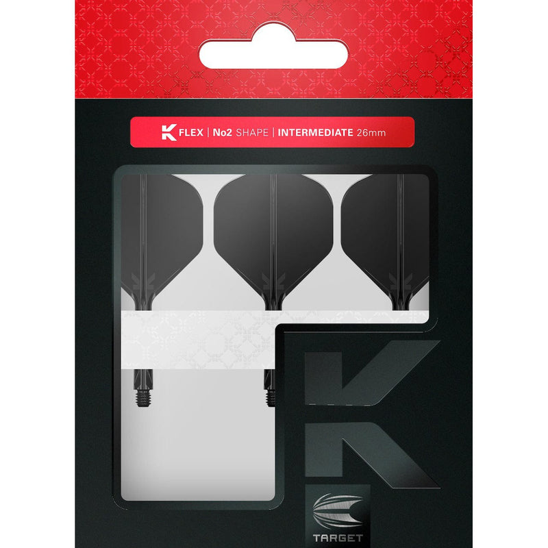 K-FLEX No.2 STANDARD BLACK - DreamDarts Dartshop