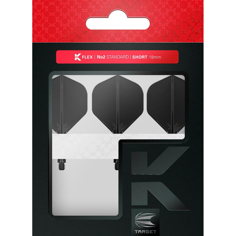 K-FLEX No.2 STANDARD BLACK - DreamDarts Dartshop