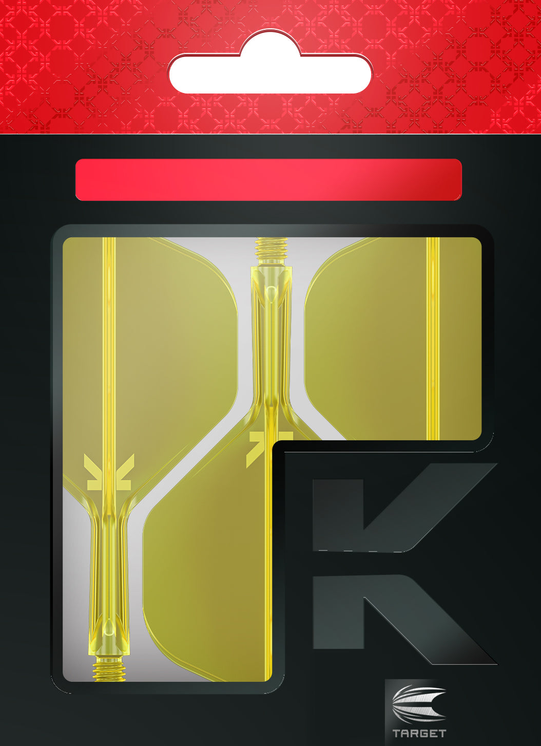 K-FLEX No.2 STANDARD NEON YELLOW - DreamDarts Dartshop