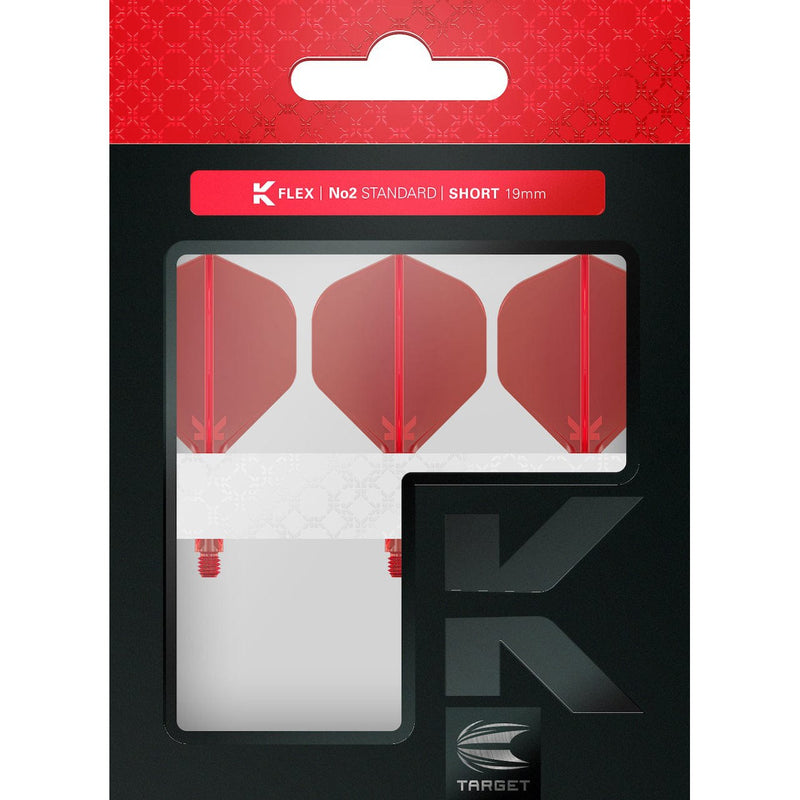 K-FLEX No.2 STANDARD RED - DreamDarts Dartshop