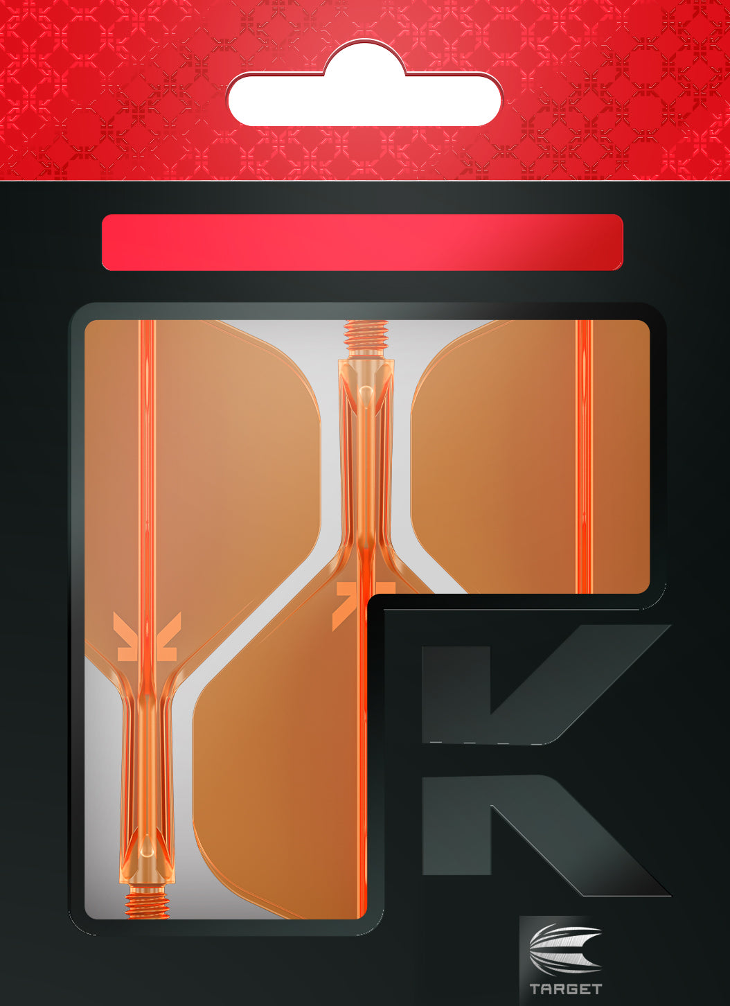 K-FLEX No.6 SMALL NEON ORANGE - DreamDarts Dartshop