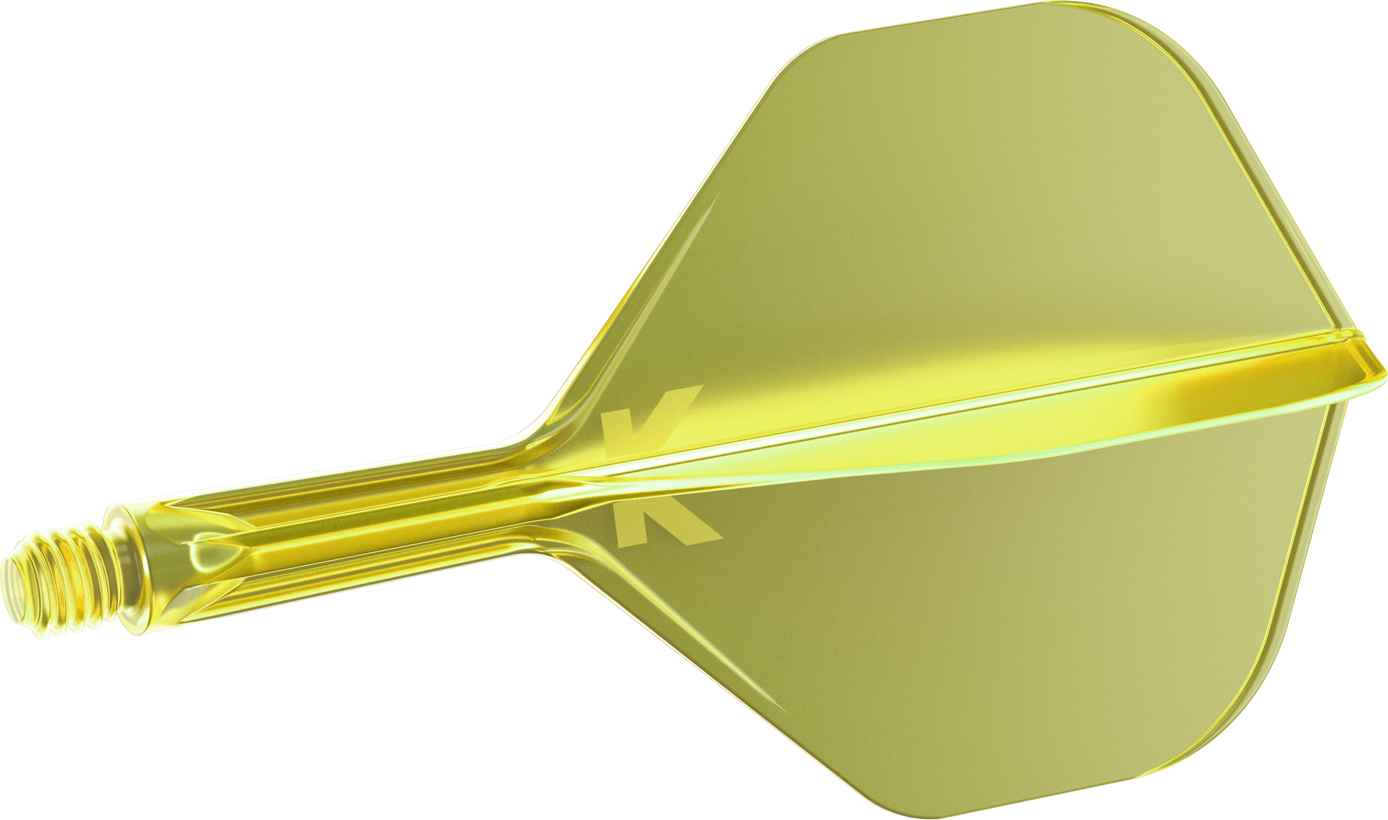 K-FLEX No.6 SMALL NEON YELLOW - DreamDarts Dartshop