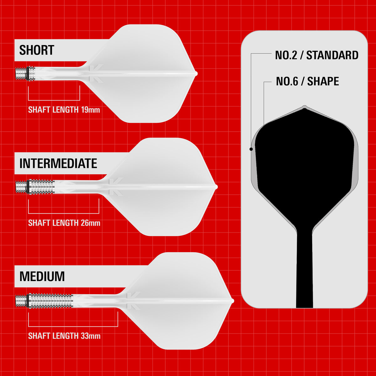 K-SHIFT WEISS NO.2 STANDARD - DreamDarts Dartshop