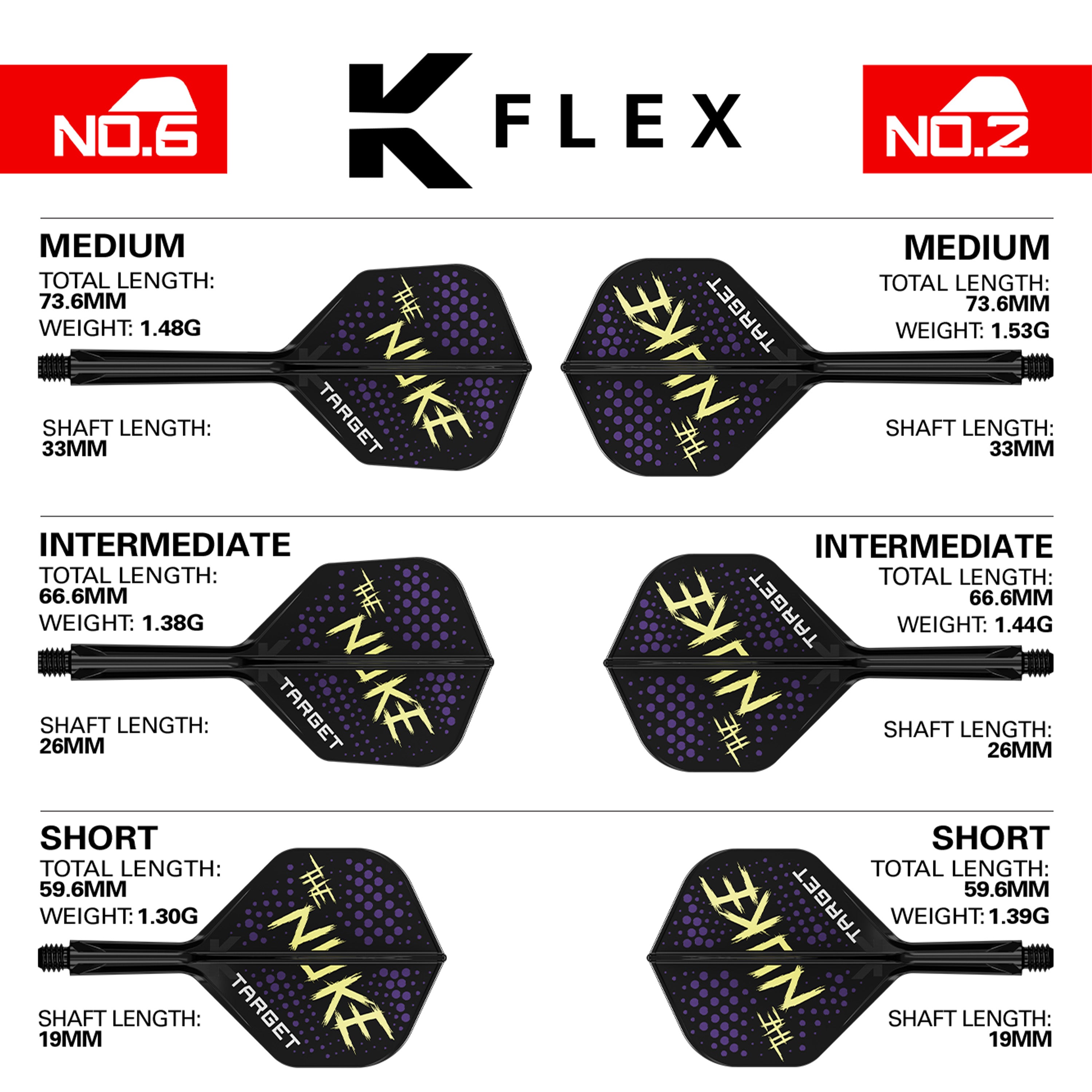 Luke Littler K-FLEX No.6 SHAPE - DreamDarts Dartshop