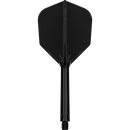 K-FLEX No.6 Shape Schwarz - DreamDarts Dartshop