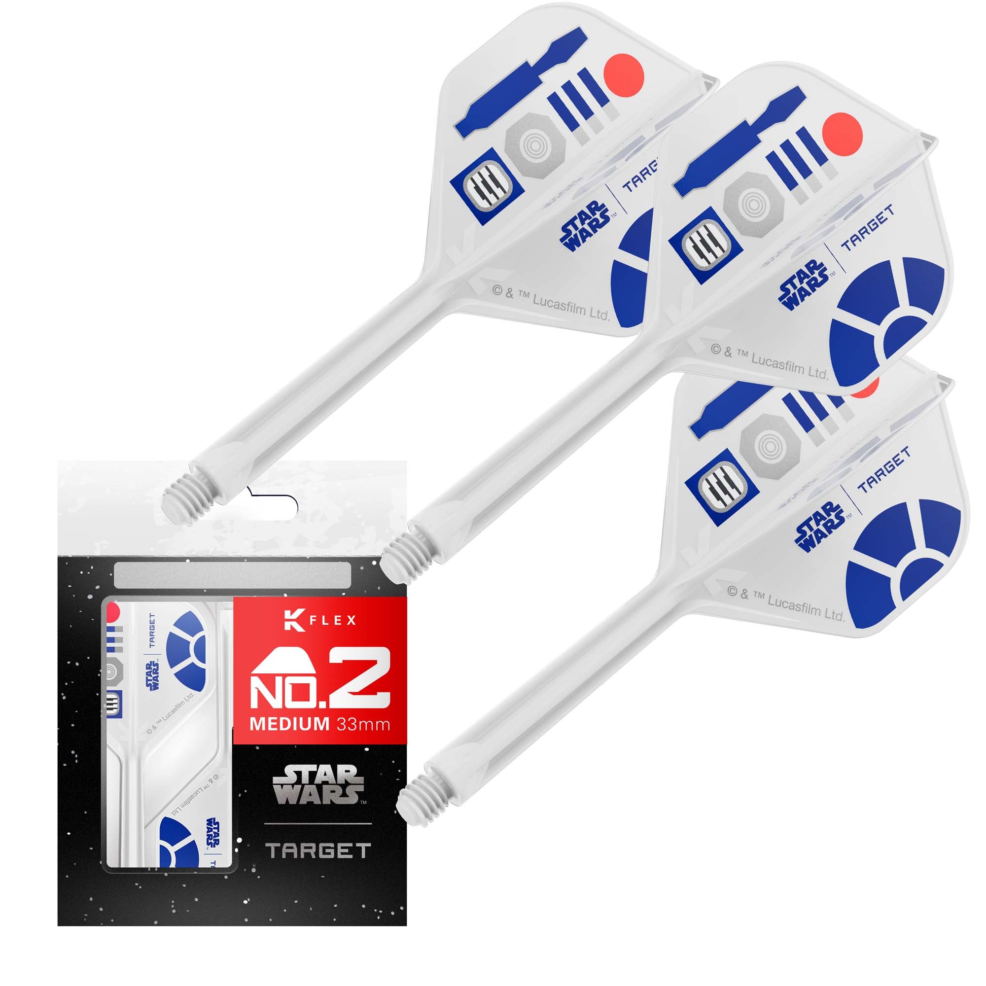 R2D2 K-FLEX No. 2 Standard - DreamDarts Dartshop