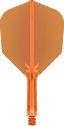 K-FLEX No.6 SMALL NEON ORANGE - DreamDarts Dartshop