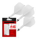K-SHIFT WHITE NO.6 SHAPE - DreamDarts Dartshop