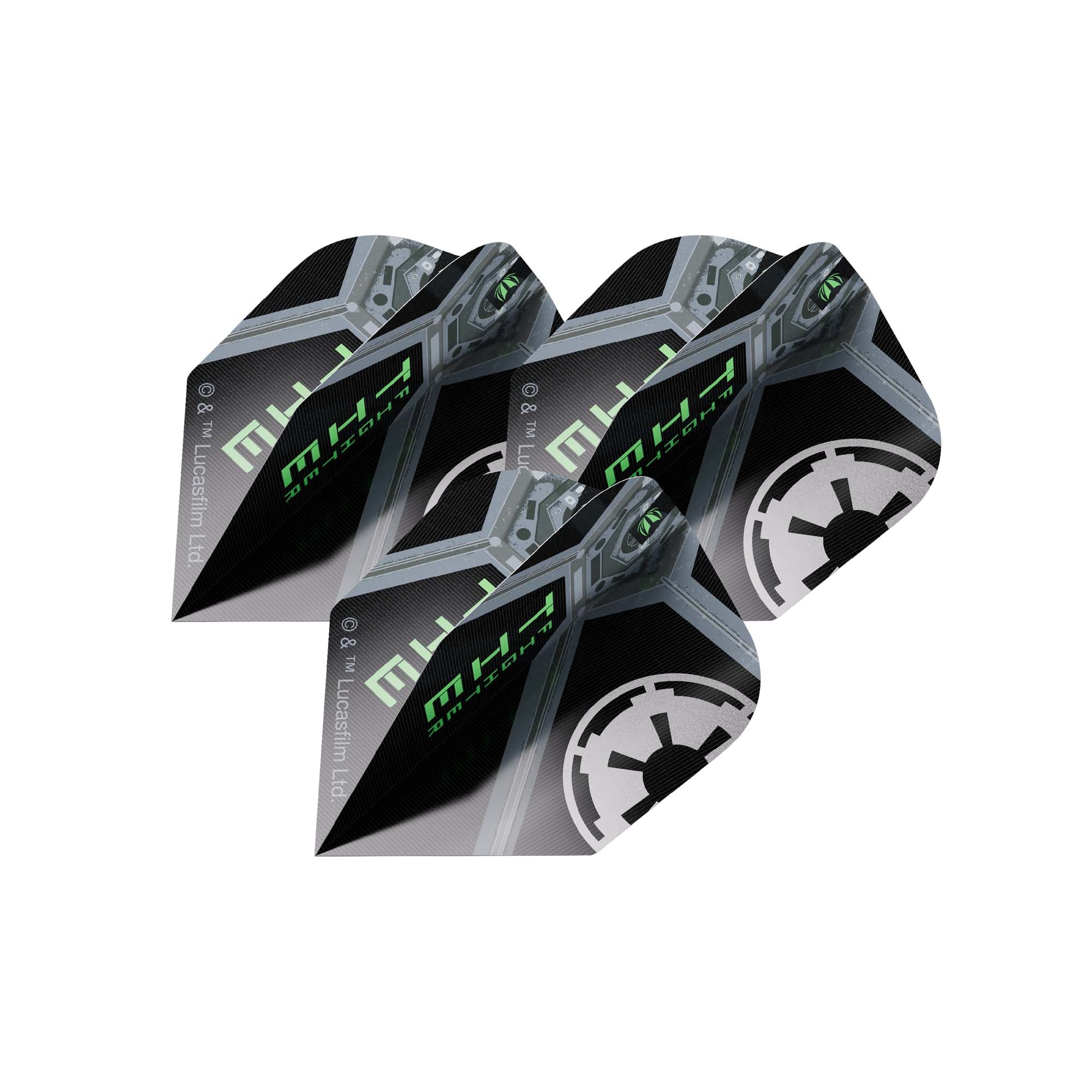 Tie Fighter Pro Ultra No. 6 Shape Flights - DreamDarts Dartshop