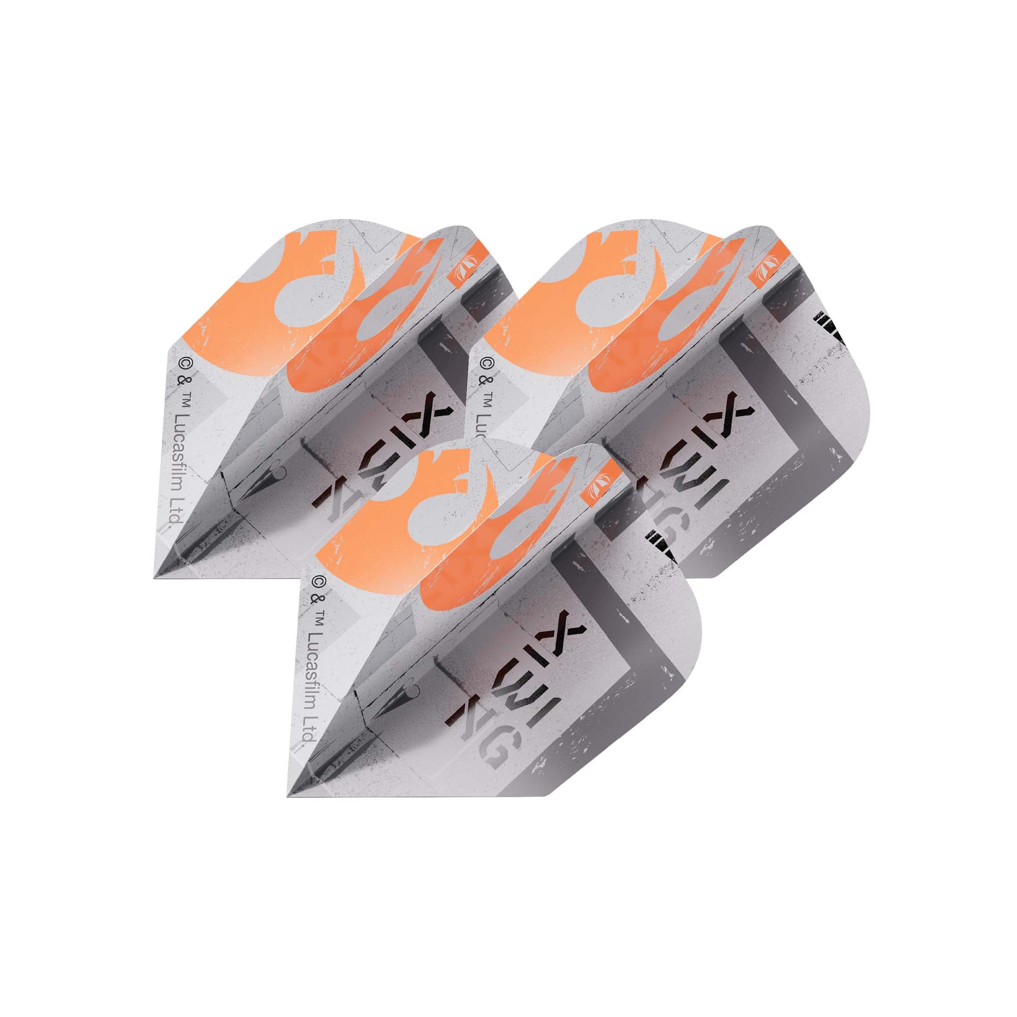 X-Wing Pro Ultra No. 6 Shape Flights - DreamDarts Dartshop