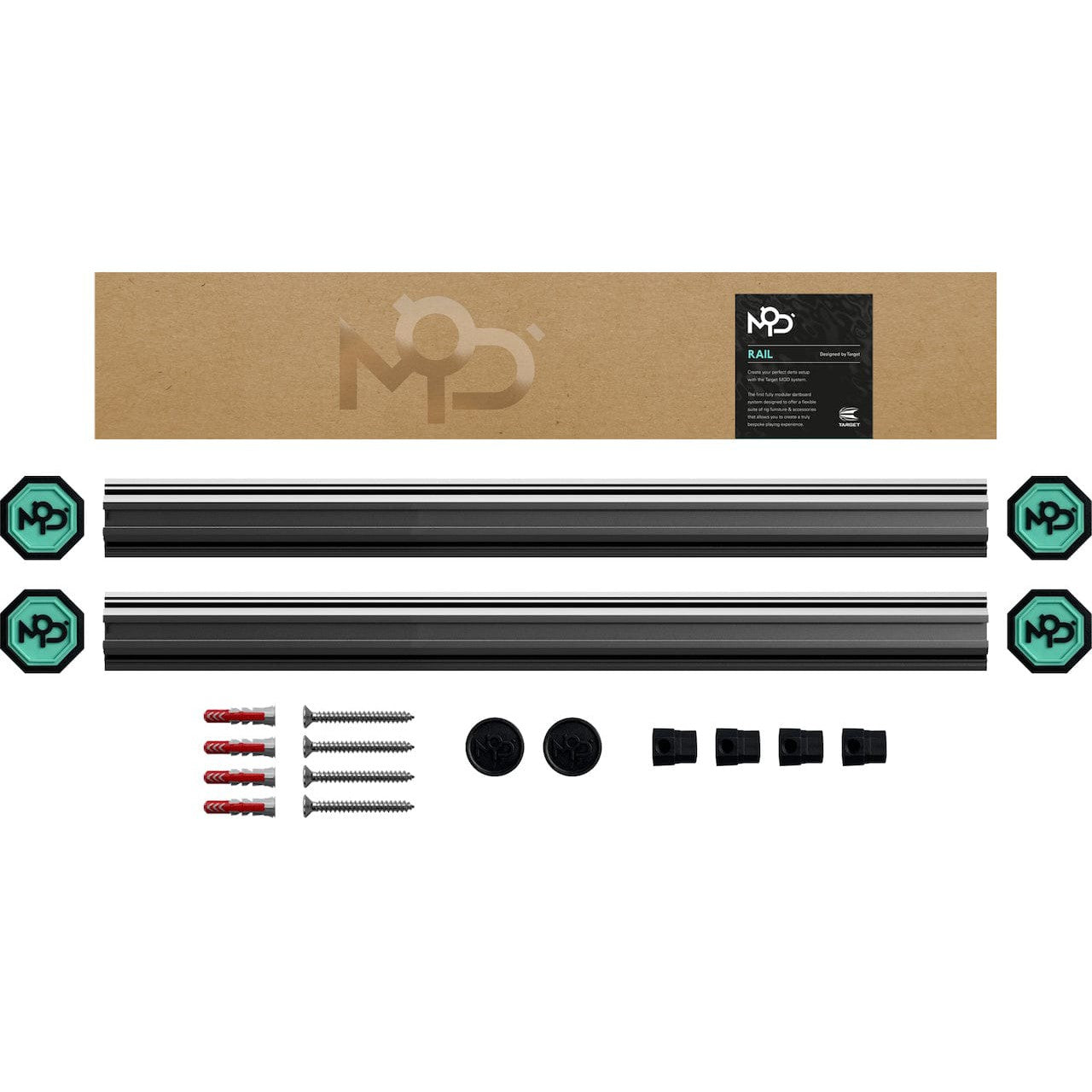 TARGET MOD RAILS 350 MM x2 - DreamDarts Dartshop