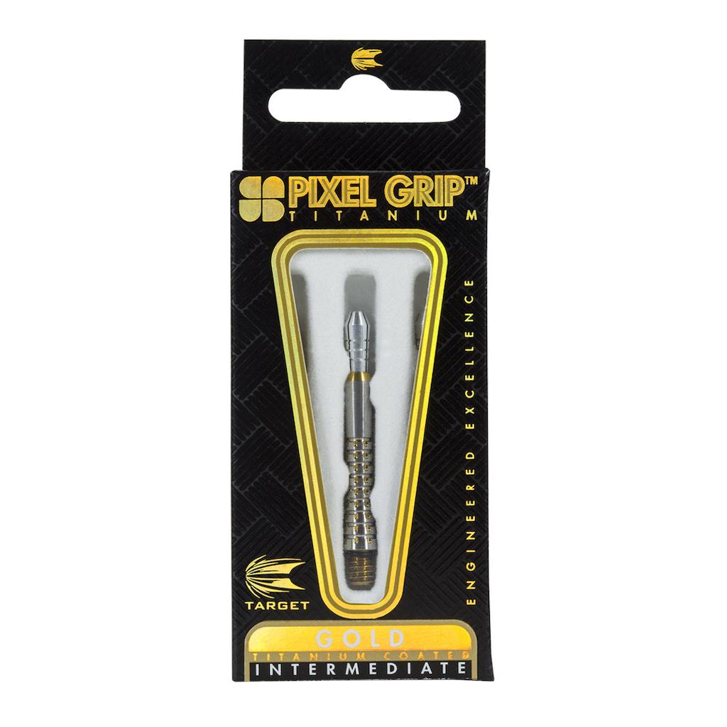 Pixel Titanium Schäfte Gold - DreamDarts Dartshop