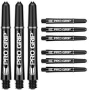 Target Pro Grip Shafts 3 Sets - Black - DreamDarts Dartshop