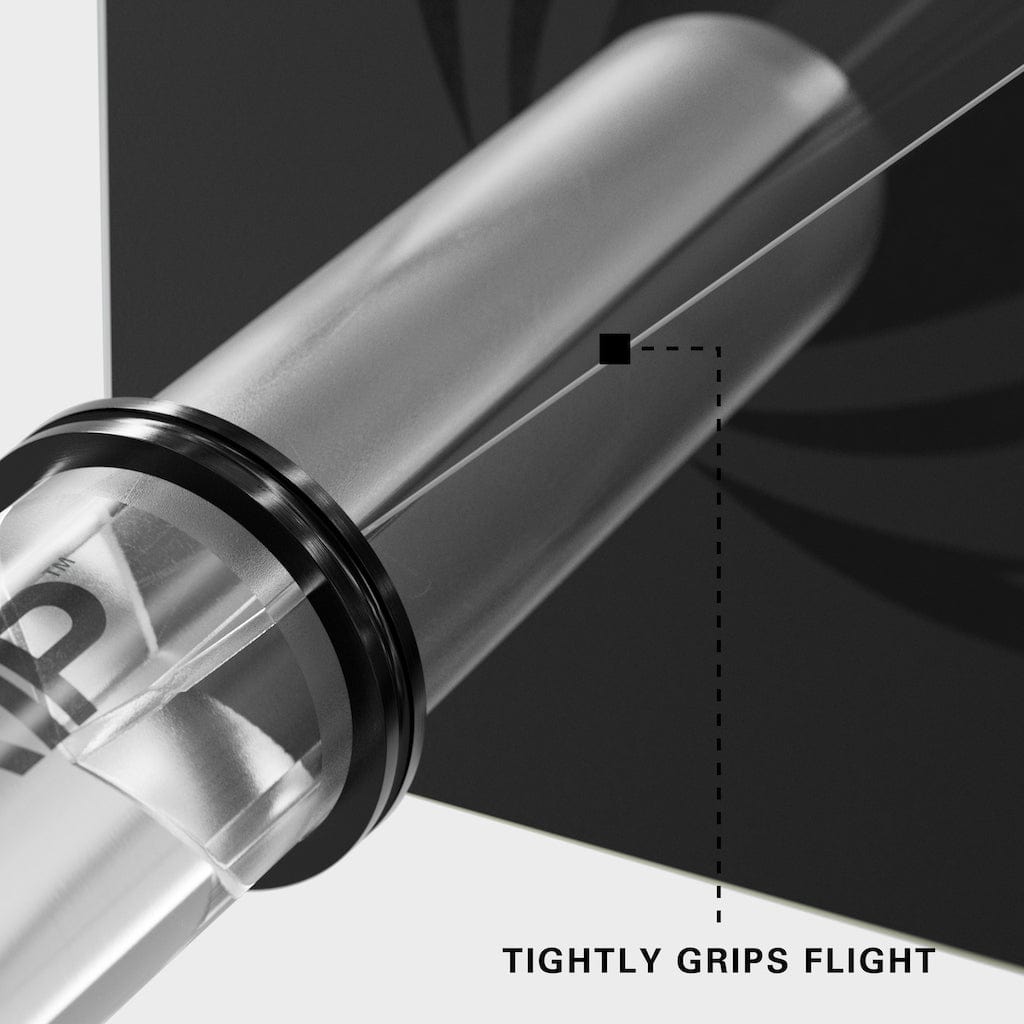 Target Pro Grip Shafts 3 Sets - Clear - DreamDarts Dartshop
