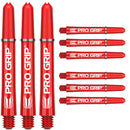 Target Pro Grip Shafts 3 Sets - Red - DreamDarts Dartshop