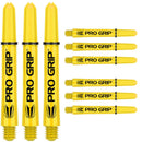 Target Pro Grip Shafts 3 Sets - Yellow - DreamDarts Dartshop