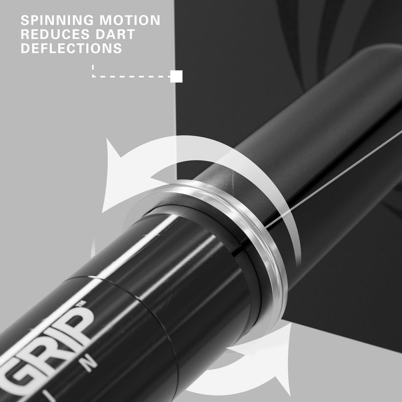 Target Pro Grip SPIN Shafts 3 Sets - Black - DreamDarts Dartshop