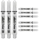Target Pro Grip SPIN Shafts 3 Sets - Clear - DreamDarts Dartshop