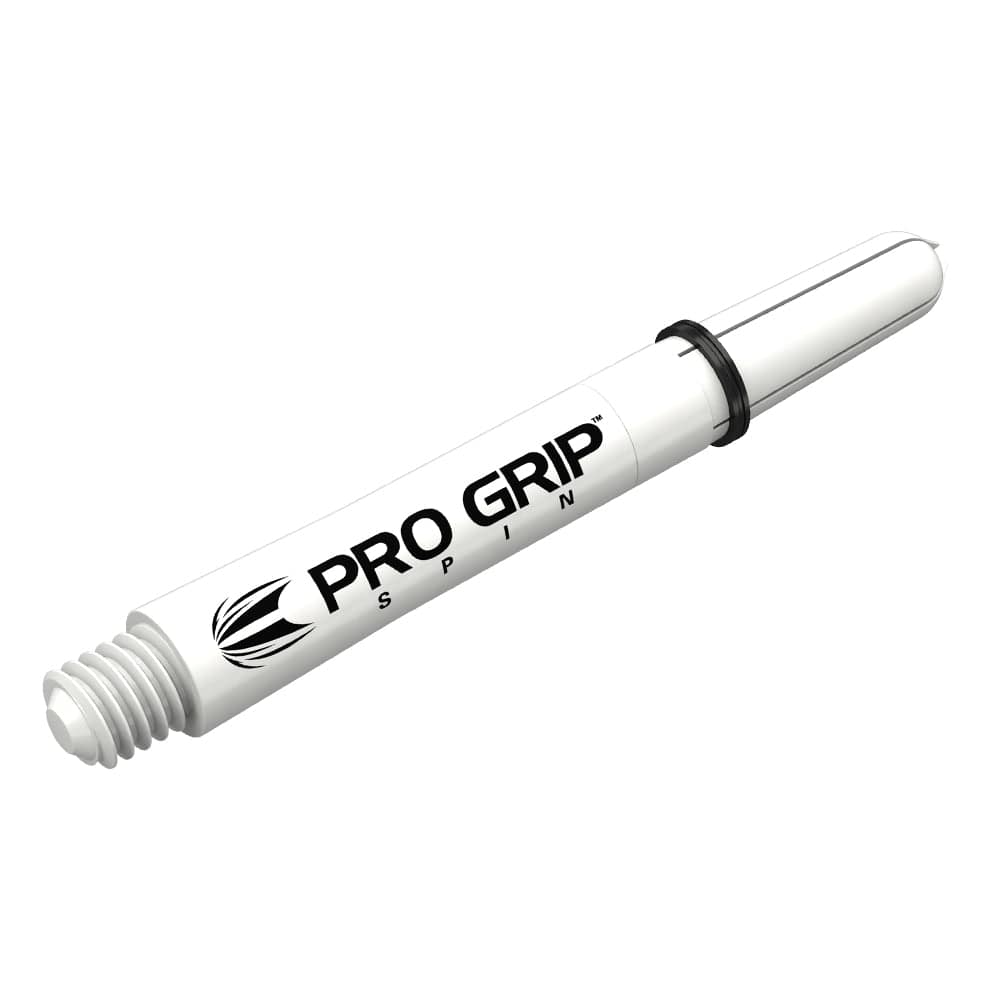 Target Pro Grip SPIN Shafts 3 Sets - White - DreamDarts Dartshop