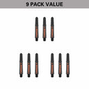 Target Pro Grip TAG Shafts 3 Sets - Black & Orange - DreamDarts Dartshop