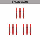 Target Pro Grip TAG Shafts 3 Sets - Red & Black - DreamDarts Dartshop