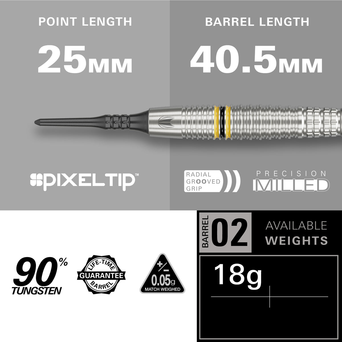 Scott "Shaggy" Williams G2 90% Softdarts - DreamDarts Dartshop